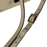 Gucci Textured Calfskin Bee Star Sylvie Shoulder Bag White