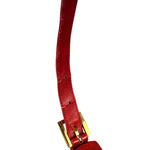 Fendi Baguette Red Suede