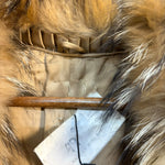 Vintage Brown Raccoon Full Length Fur Coat