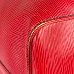 Louis Vuitton Red Epi Keepall 45