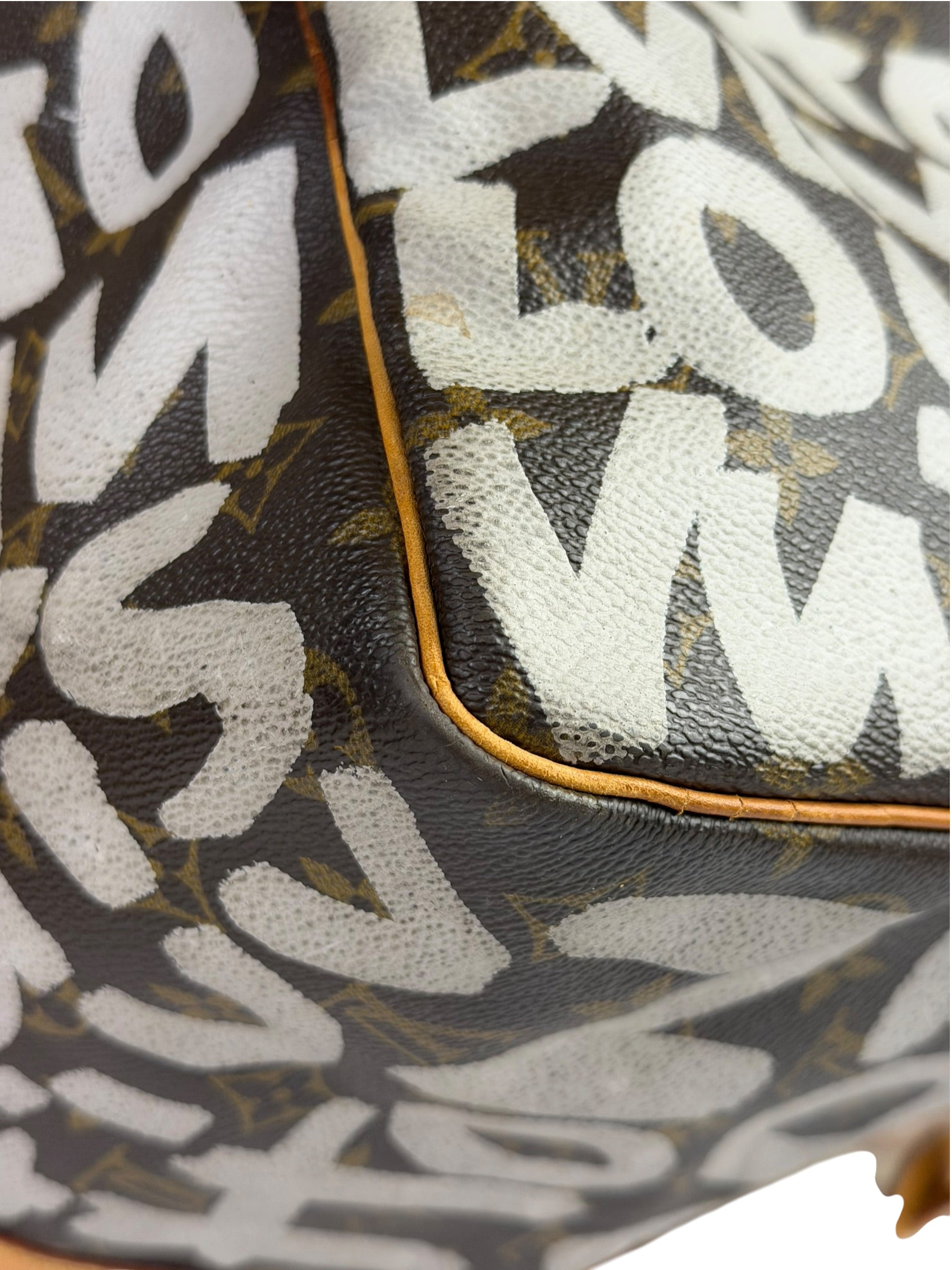 Louis Vuitton x Stephen Sprouse Monogram Graffiti Keepall 50