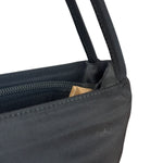 Prada Vintage Black Nylon Shoulder Tote