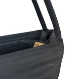 Prada Vintage Black Nylon Shoulder Tote