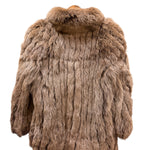 Vintage Saga Light Brown Fox Fur Coat