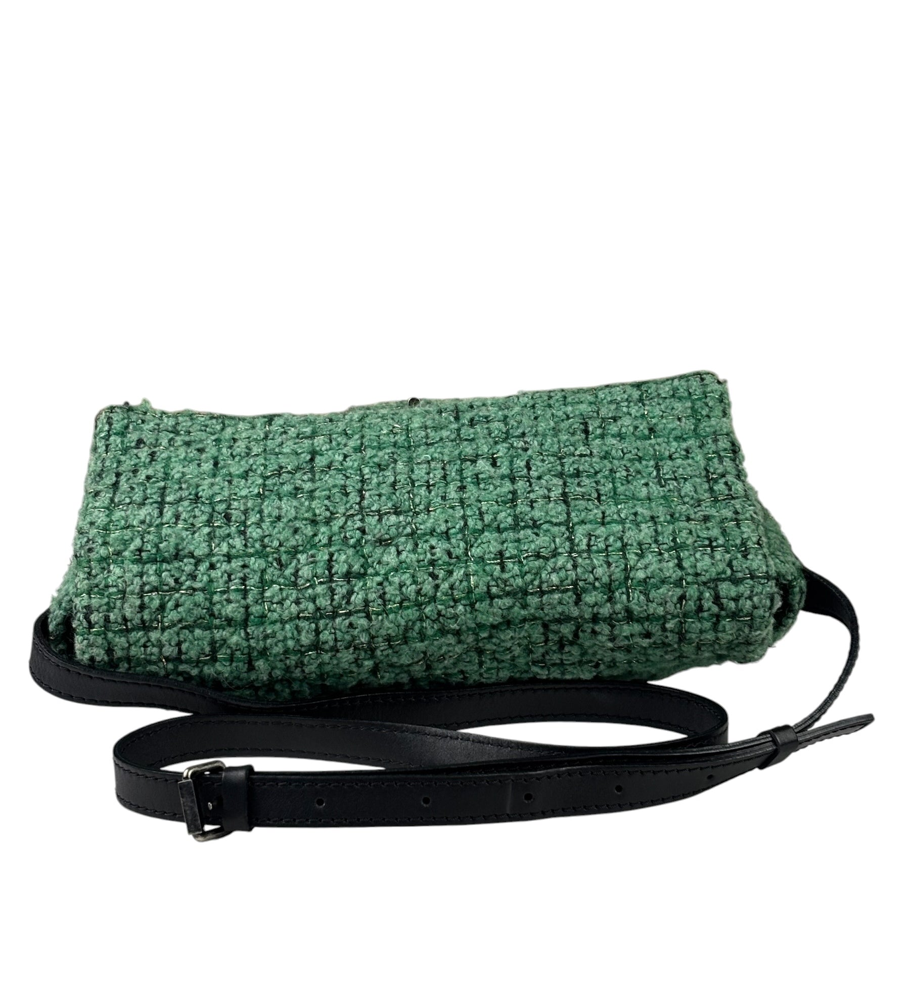 Chanel Green Tweed Easy Reissue Flap Bag 2009