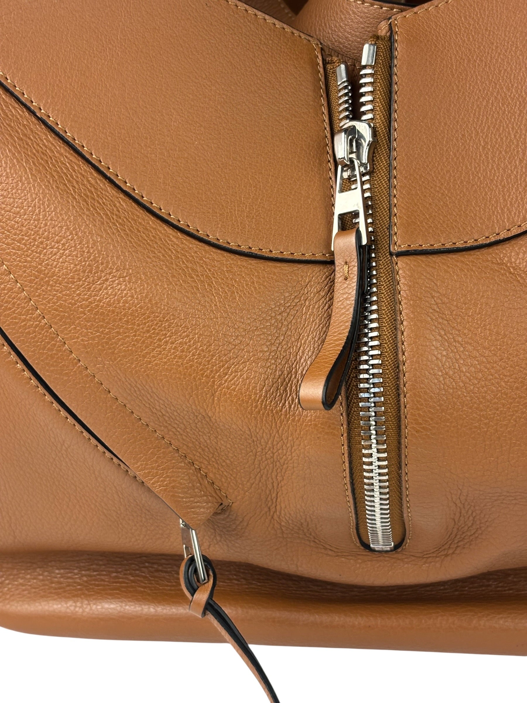Loewe Tan Brown Calfskin Hammock Shoulder Bag