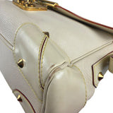 Louis Vuitton White Leather Suhali L'Essentiel Shoulder Bag