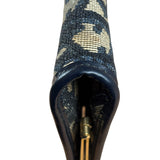 Christian Dior Vintage Diorissimo Oblique Kisslock Clutch
