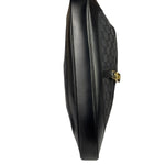 Gucci Black/Grey Leather Trim Jackie Hobo Bag