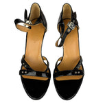 Hermes Sac Depeche Black Leather Heels