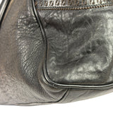 Fendi Black Leather Etniko Du Jour Shoulder Bag