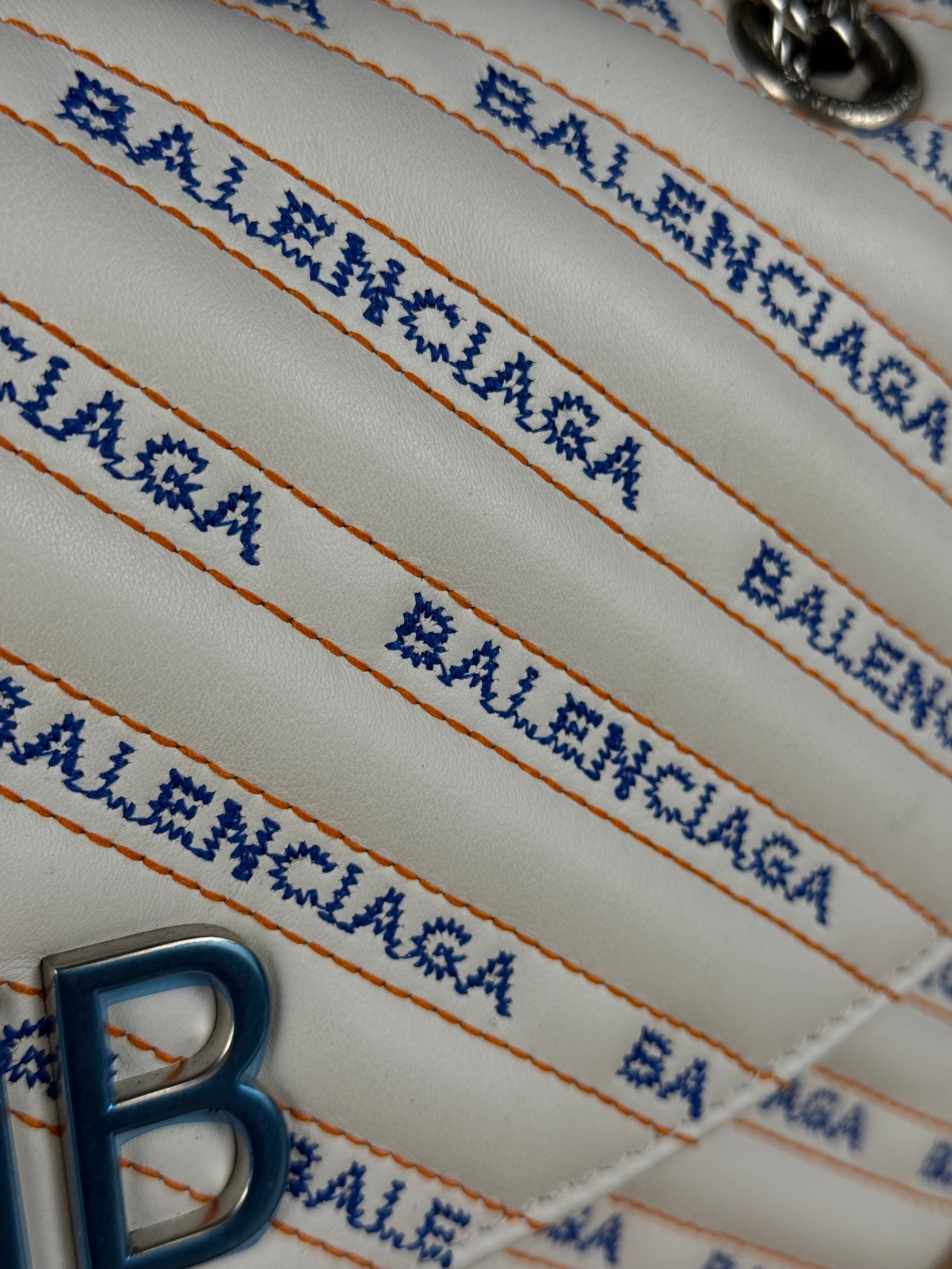 Balenciaga Calfskin Leather Souvenir Charm Bag w/ Dust Bag