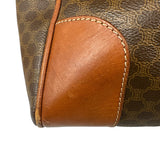 Celine Vintage Macadam Weekender Boston Bag