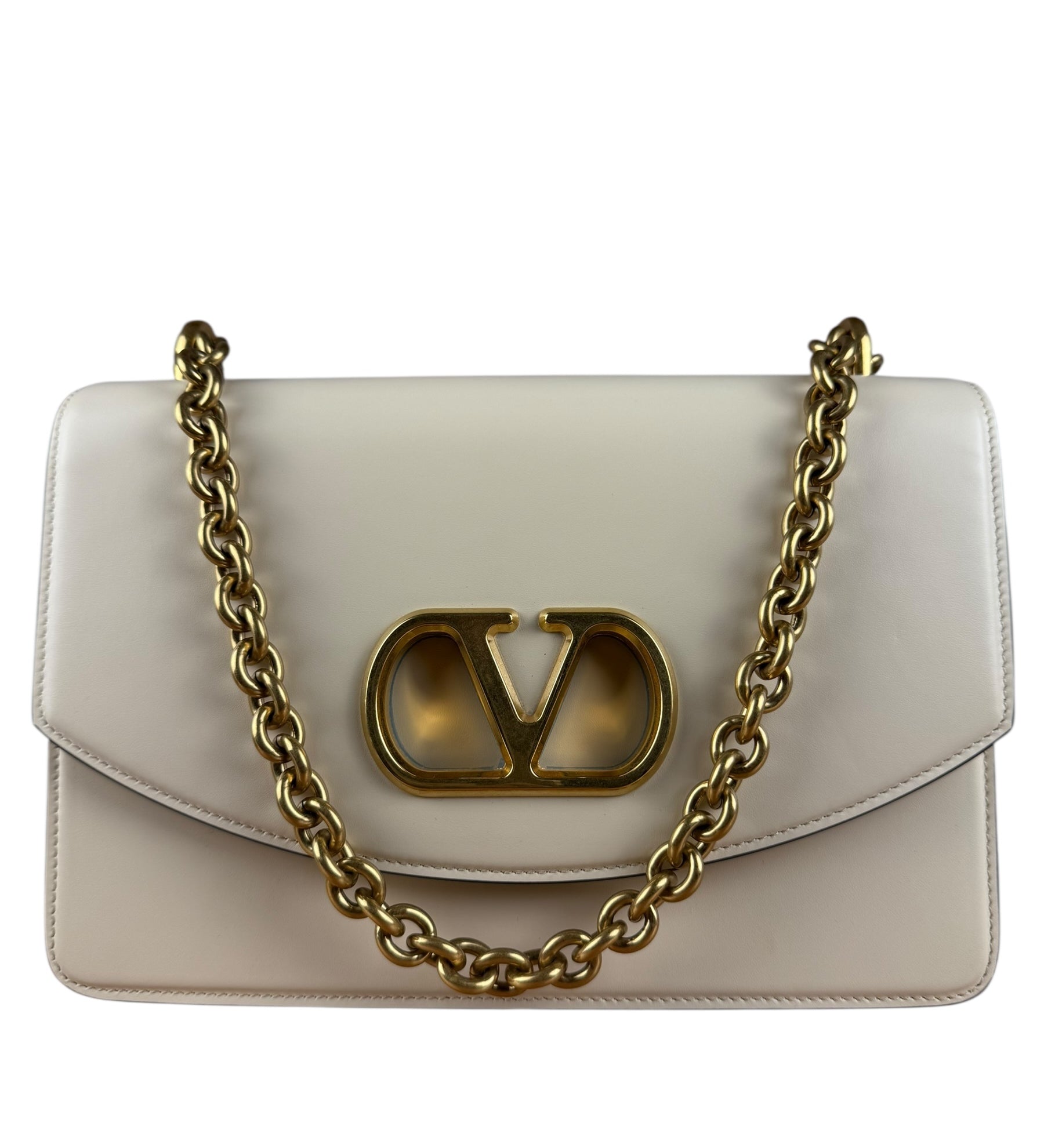 Valentino Vain Leather Chain Bag