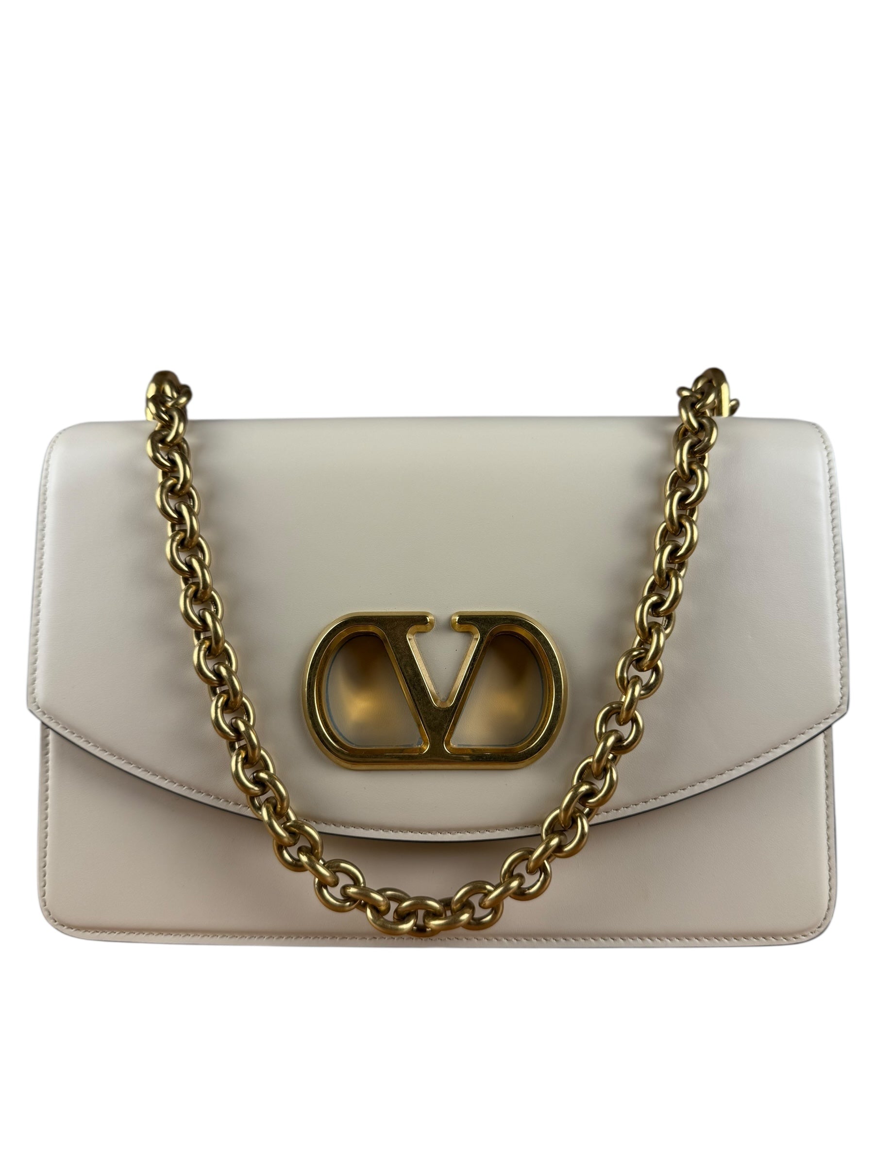 Valentino Vain Leather Chain Bag