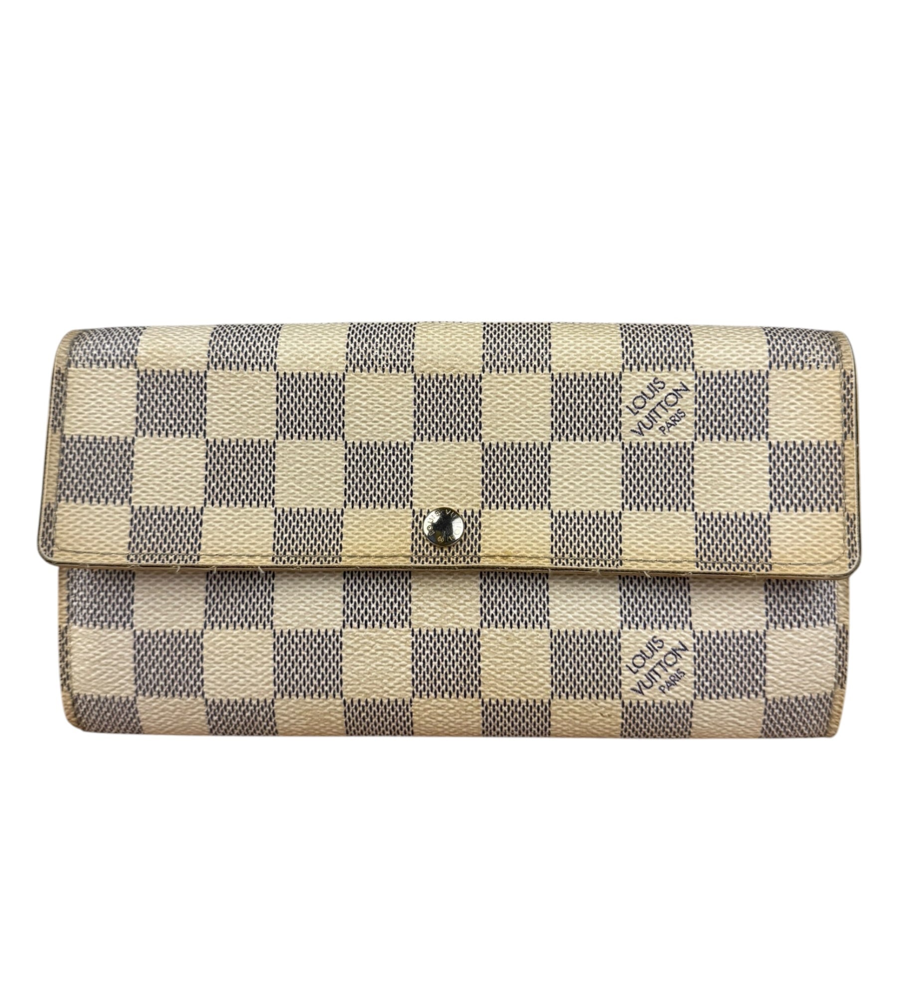 Louis Vuitton Damier Azur Long Wallet