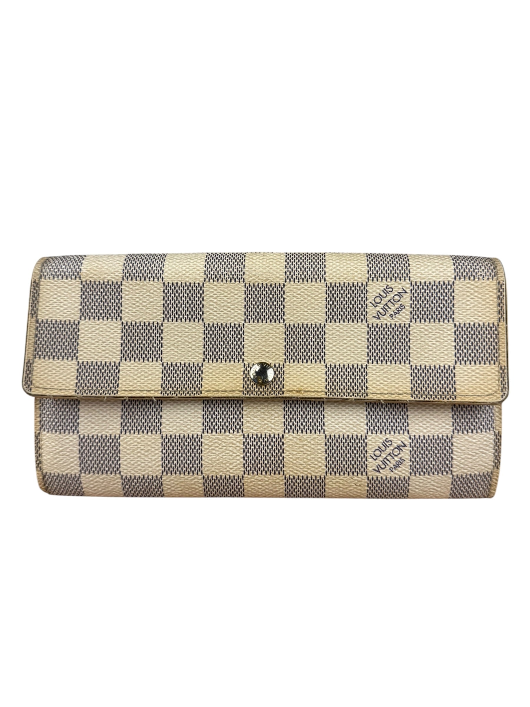 Louis Vuitton Damier Azur Long Wallet