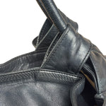 Loewe Black Leather Nappa Aire Shoulder Bag