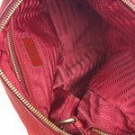 Prada Red Nylon Camera Crossbody Bag