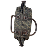 Fendi Leather Trim Zucca Canvas Du Jour Tote Bag