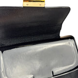 Dolce & Gabbana Black Patent Leather Borsa A Mano Two-Way Bag