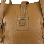 Loewe Brown Leather Senda Top Handle Bag