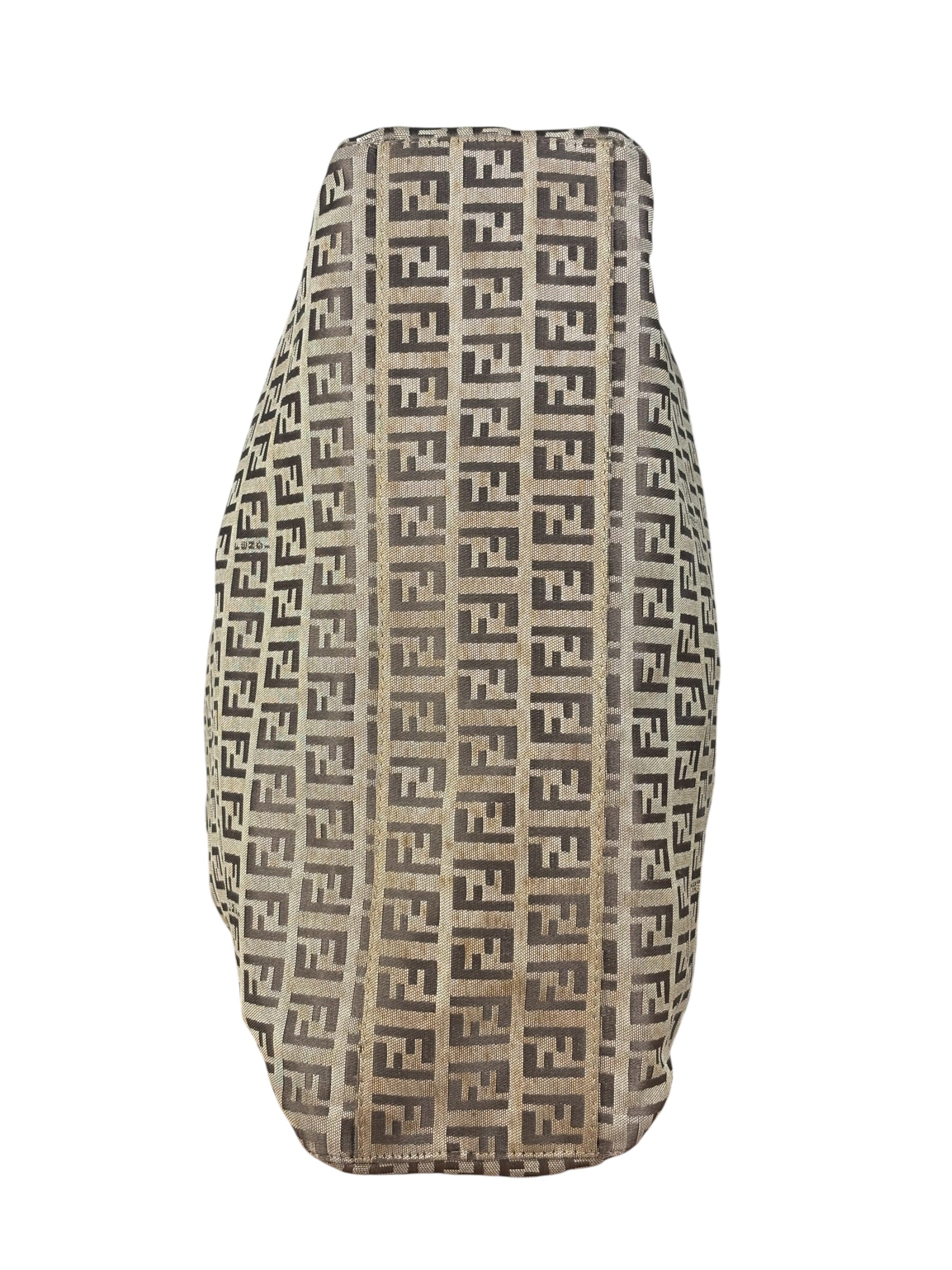 Fendi FF Vintage Canvas Tote Bag