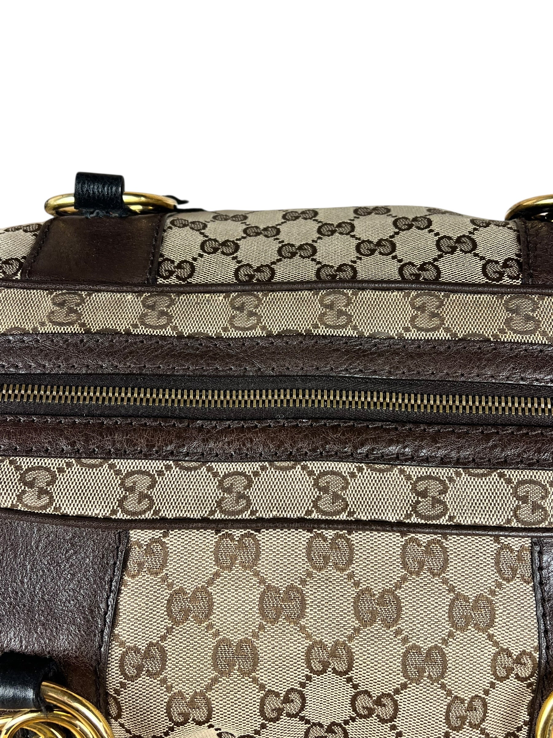 Gucci Babouska Interlocking Boston Bag