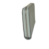 Celine Grey Leather Long Zip Around Wallet
