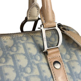 Christian Dior Vintage Trotter Canvas Mini Boston Bag