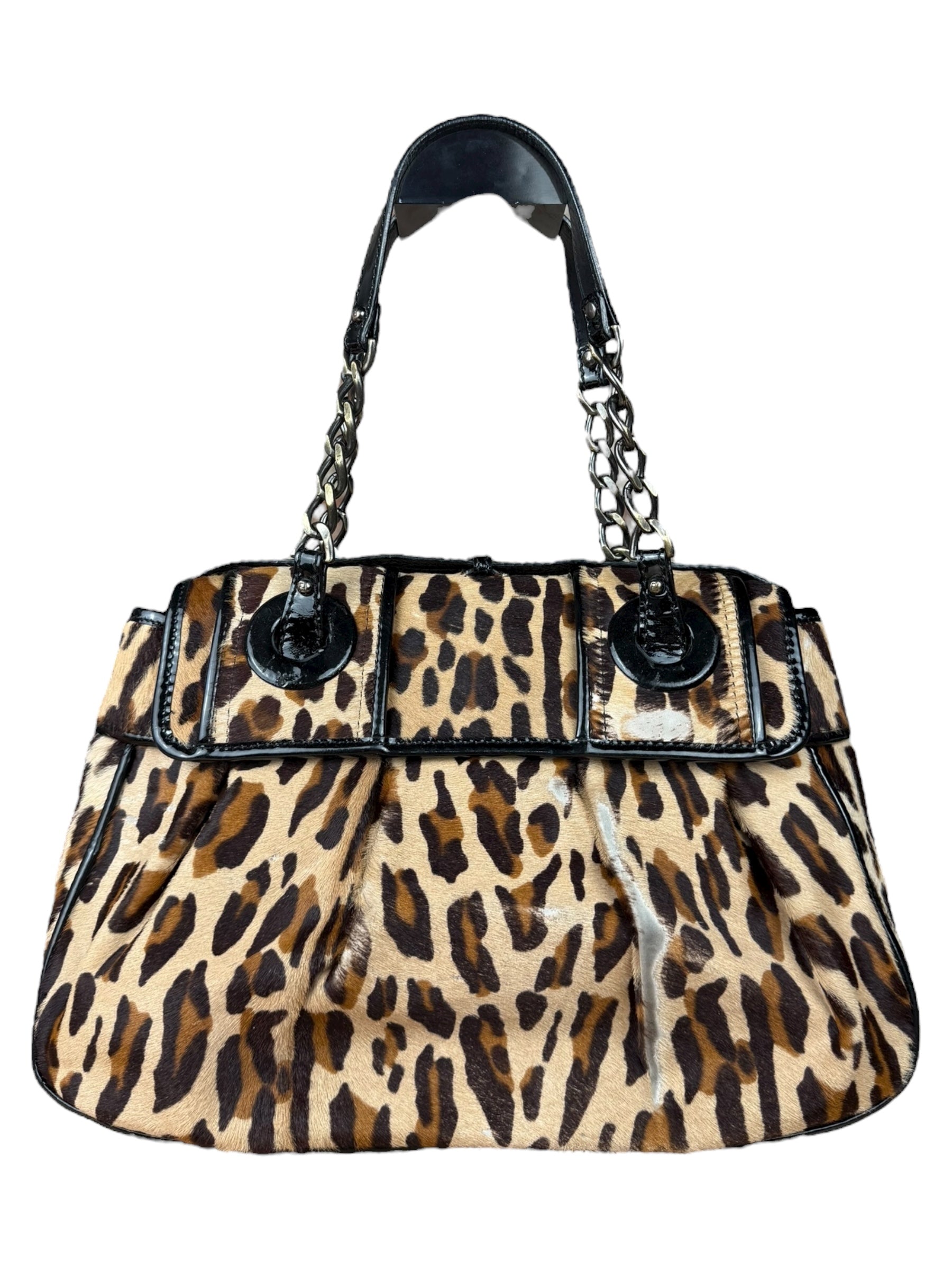Fendi Leopard Print B Bag