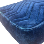 Gucci GG Blue Velvet Marmont Shoulder Bag