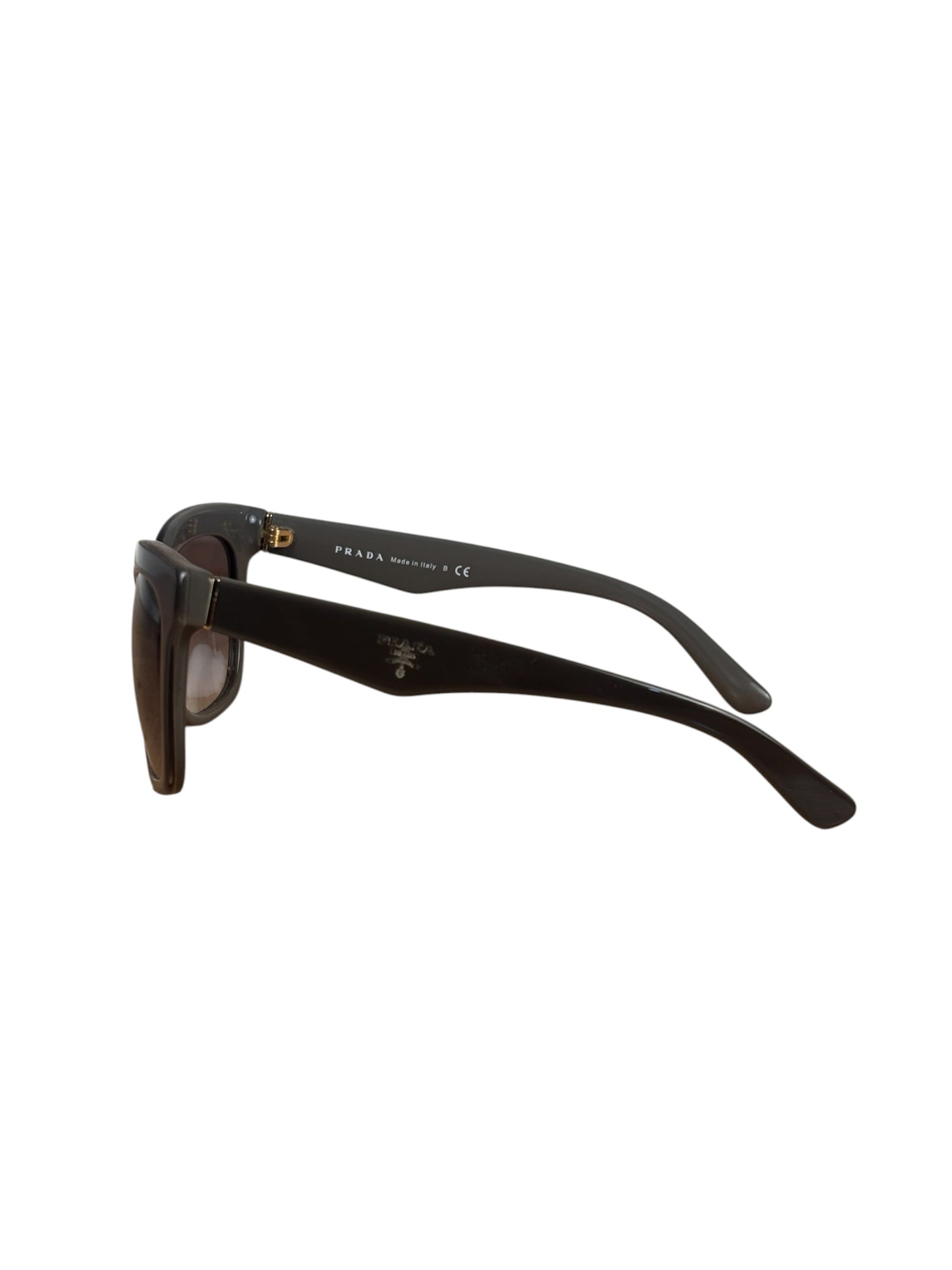Prada Grey Acetate Sunglasses