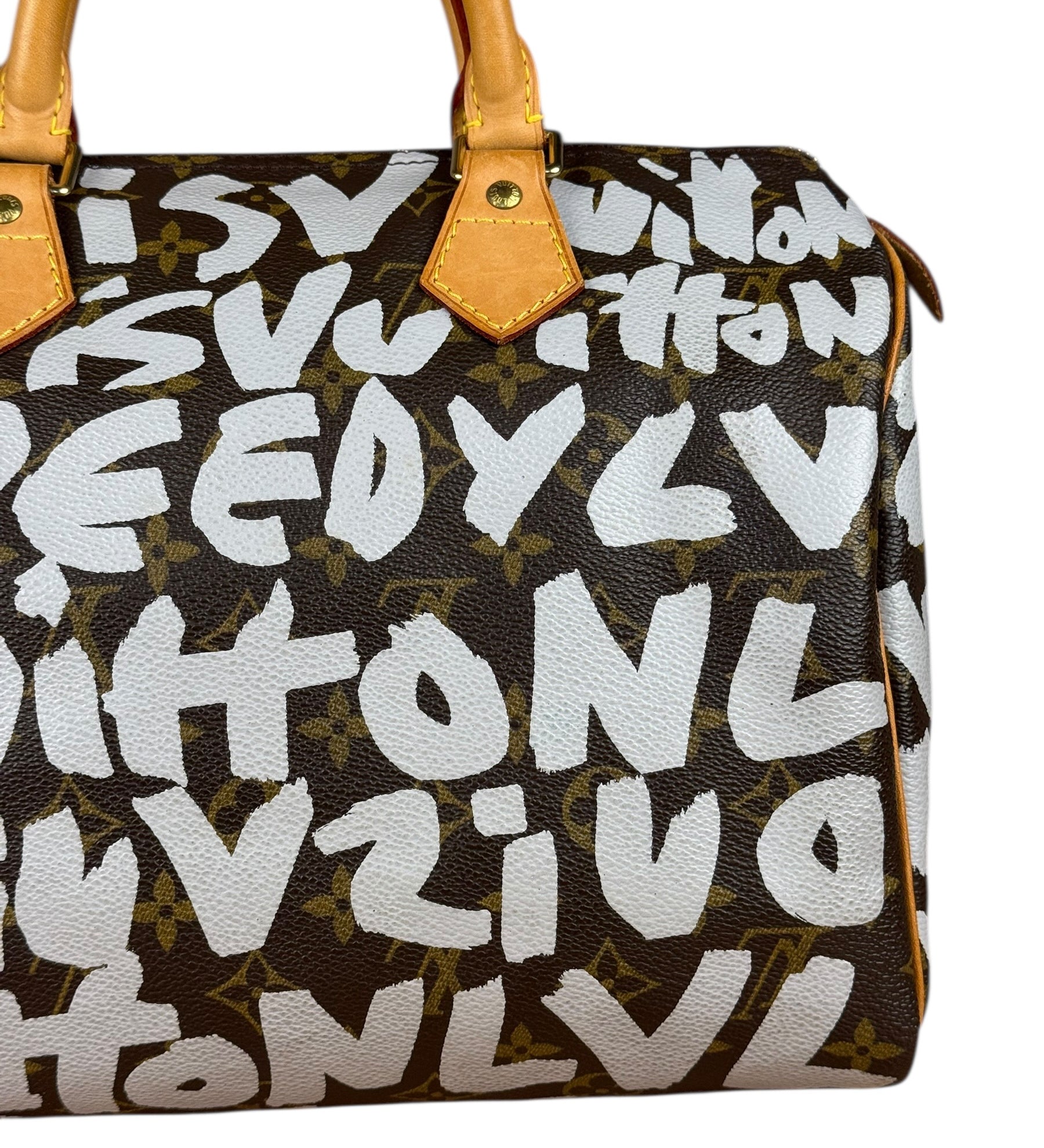 Louis Vuitton x Stephen Sprouse Graffiti Speedy 30 White