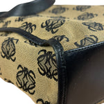 Loewe Vintage Canvas Anagram Zip Tote Bag