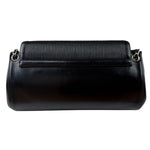 Chanel Black Leather Mademoiselle Accordion Flap Bag 2000