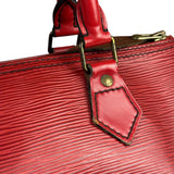 Louis Vuitton Red Epi Leather Speedy 25