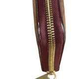 Louis Vuitton Burgundy Monogram Vernis Zippy Wallet