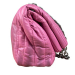 Balenciaga Pink Quilted Leather Chain Shoulder Bag