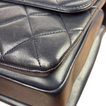 Chanel Navy Quilted Lambskin Small Trendy Flap Bag