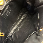 Prada Bicolor Leather Nappa Waves Tote Bag