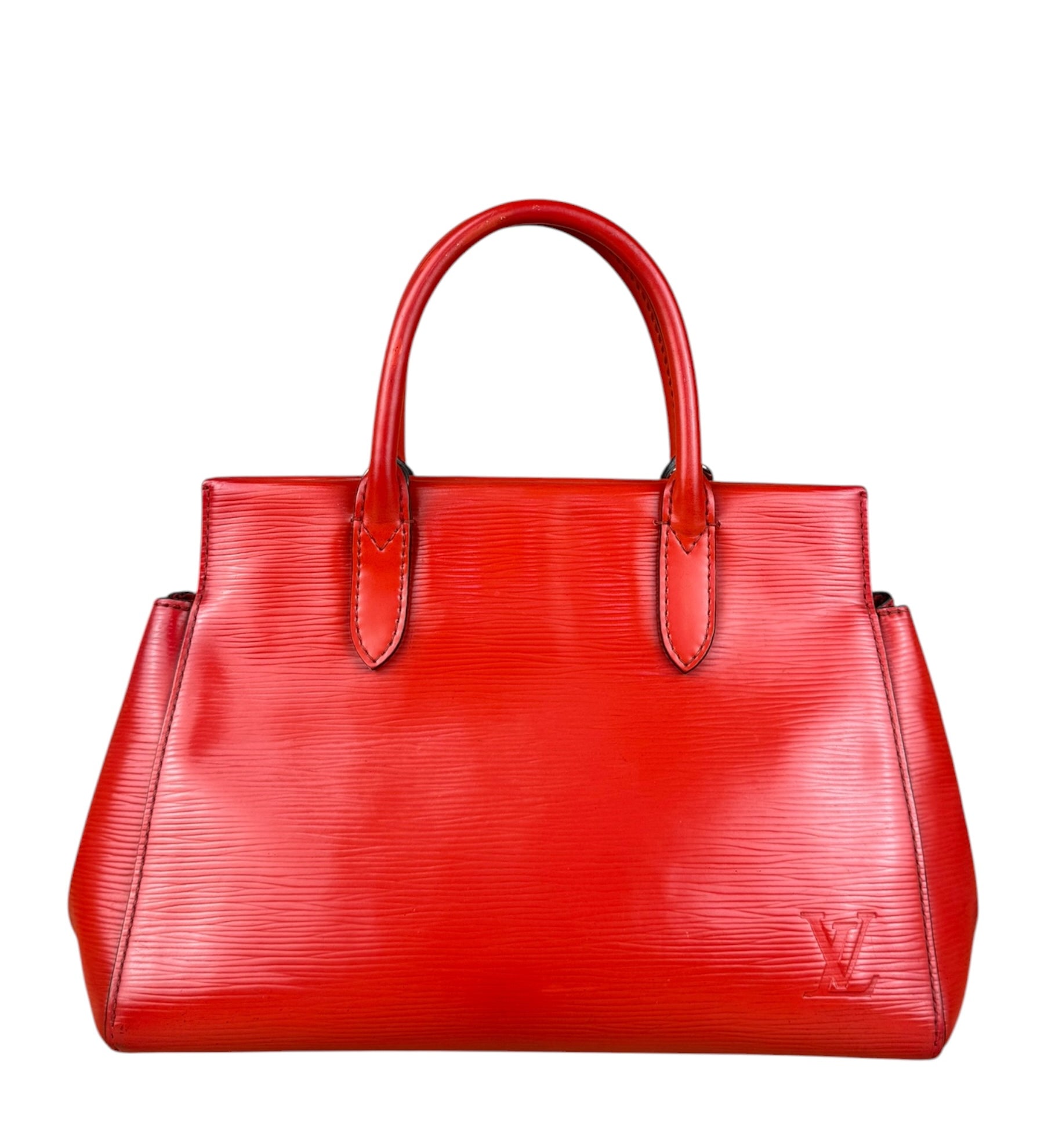 Louis Vuitton Red Epi Marly BB Handbag (No Strap)