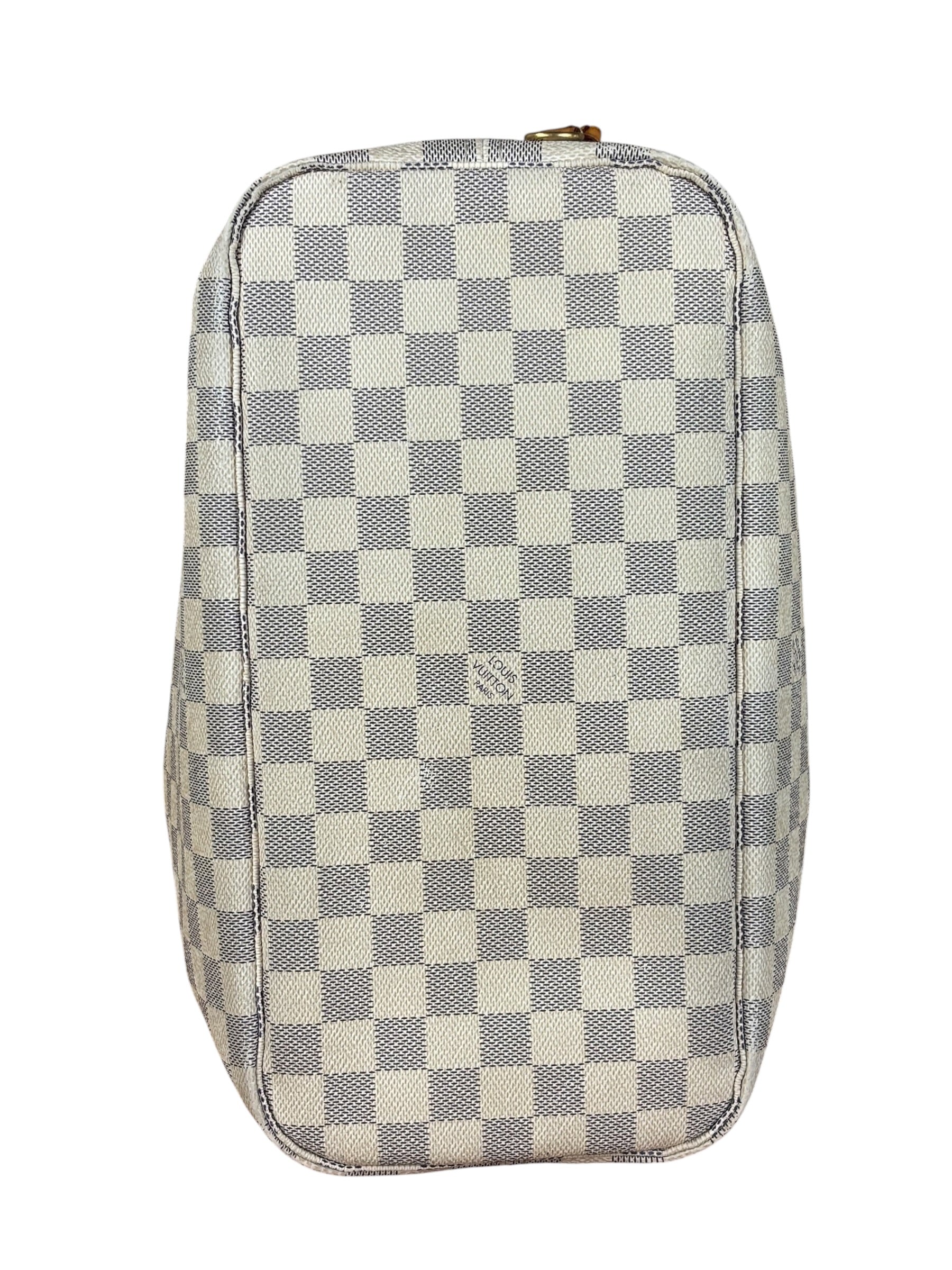Louis Vuitton Damier Azur Neverfull Shoulder Bag GM