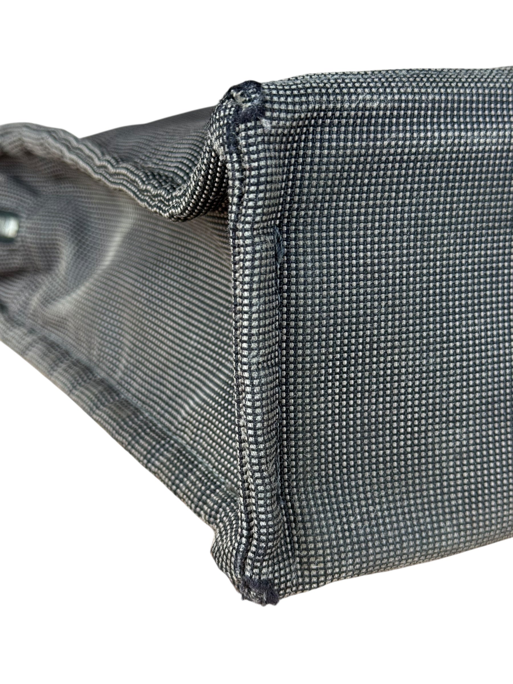 Hermes Herline Grey M Canvas Tote