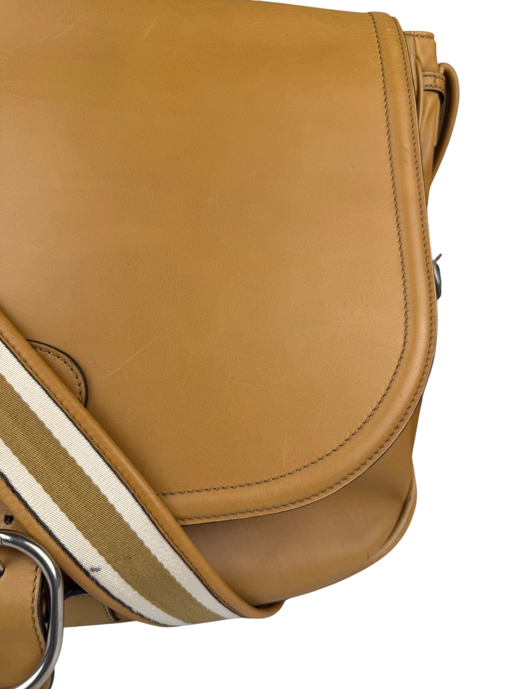 Gucci Vachetta Saddle Shoulder Bag