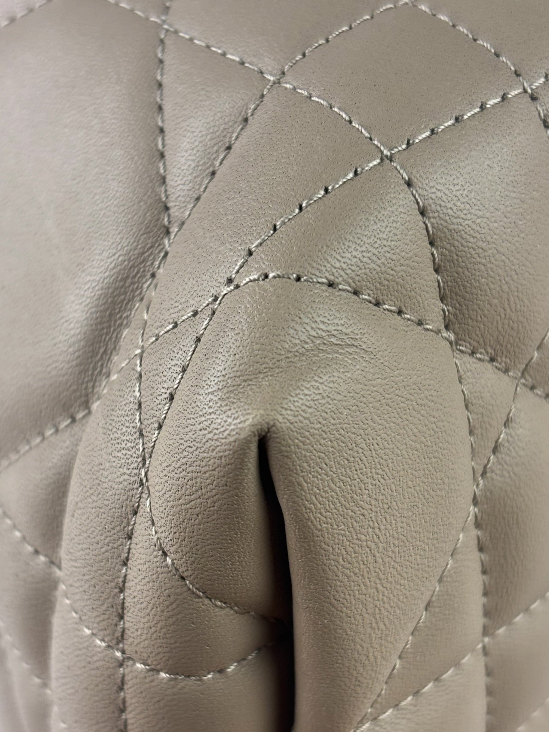 Christian Dior Calfskin Macrocannage Toujours Handbag