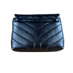 Saint Laurent Loulou Black Leather Shoulder Bag