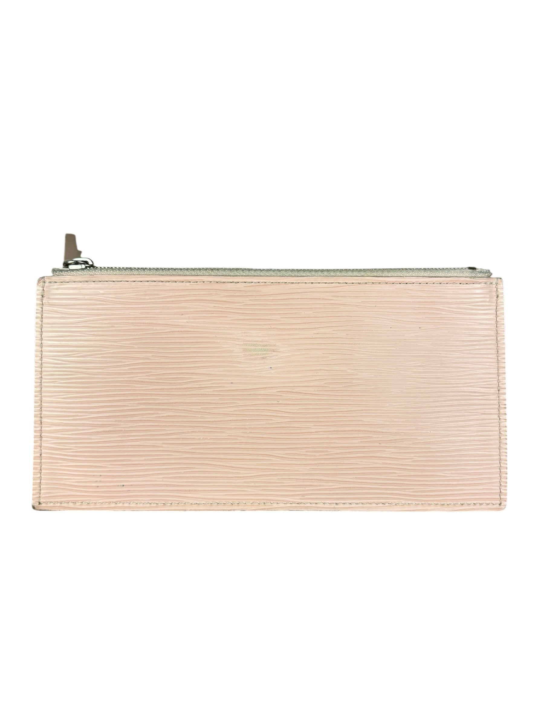 Louis Vuitton Rose Ballerine Epi Felicie Zip Pouch