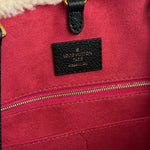 Louis Vuitton OnTheGo Black Leather 2020 Teddy Collection