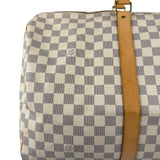 Louis Vuiiton Damier Azur Keepall Bandouliere Hand Bag 55